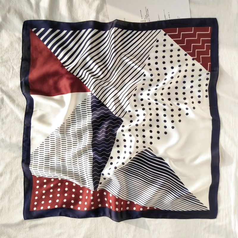 70*70ins春夏丝巾韩国女百搭装饰