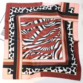 春夏韩国时尚 百搭小方巾小丝巾领巾绑包包手柄围巾仿真丝53cm