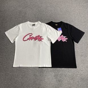 美式高街Corteiz恶魔岛字母印花短袖T恤潮牌宽松圆领情侣体恤衫
