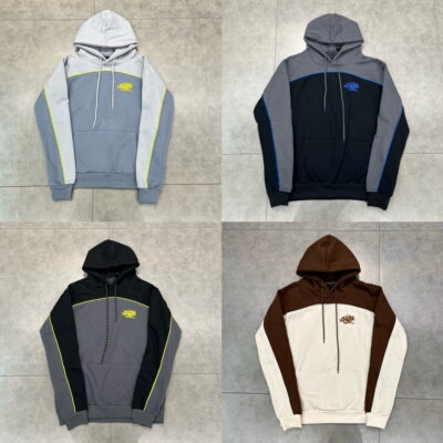 SynaWorld美式街头拼接卫衣