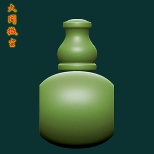 圆雕图三维图STL雕刻3D打印素材立体图精雕  素三通