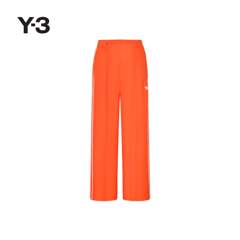 Y-3/Y3山本耀司春夏季女士休闲裤修身条纹直筒运动长裤子IA1425