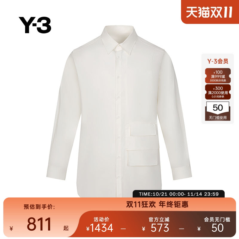 Y-3L/SSHIRT男士休闲衬衣