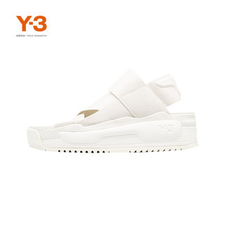 Y-3/Y3山本耀司时尚潮流情侣款夏季厚底休闲凉鞋魔术贴设计FZ6400