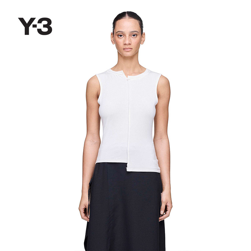 [新品首降]Y-3/Y3山本耀司女士潮流时尚修身版型背心KQ9790