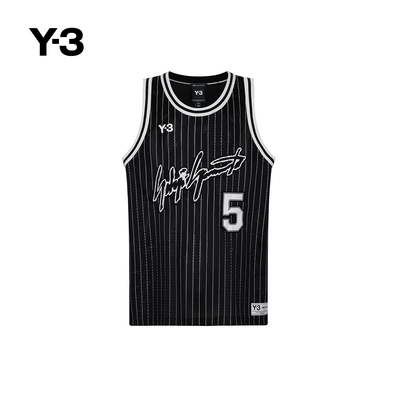 Y-3山本耀司条纹时尚休闲背心