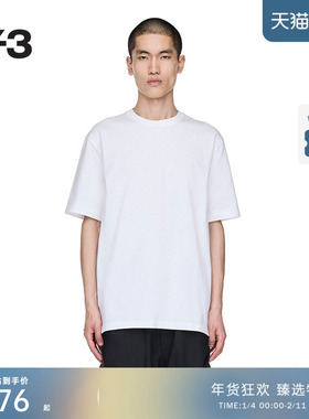 Y-3/Y3山本耀司2025秋季新品男女同款时尚休闲短袖T恤KB2607