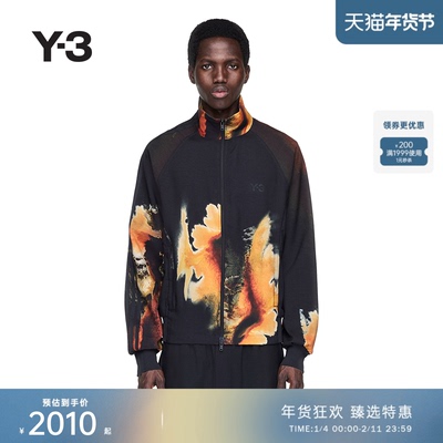 Y-3/Y3山本耀司2025秋季新品男士印花休闲立领夹克外套KA9622