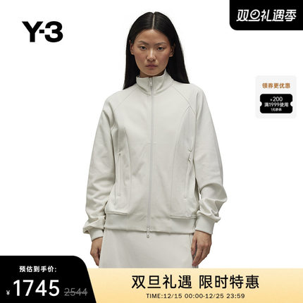 Y-3/Y3山本耀司秋季女士立领时尚运动夹克纯色休闲外套JE3442