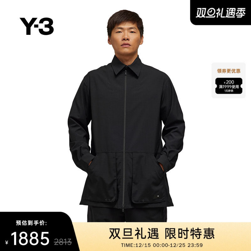 Y-3RIPSTOPOVRSHIR男士衬衣