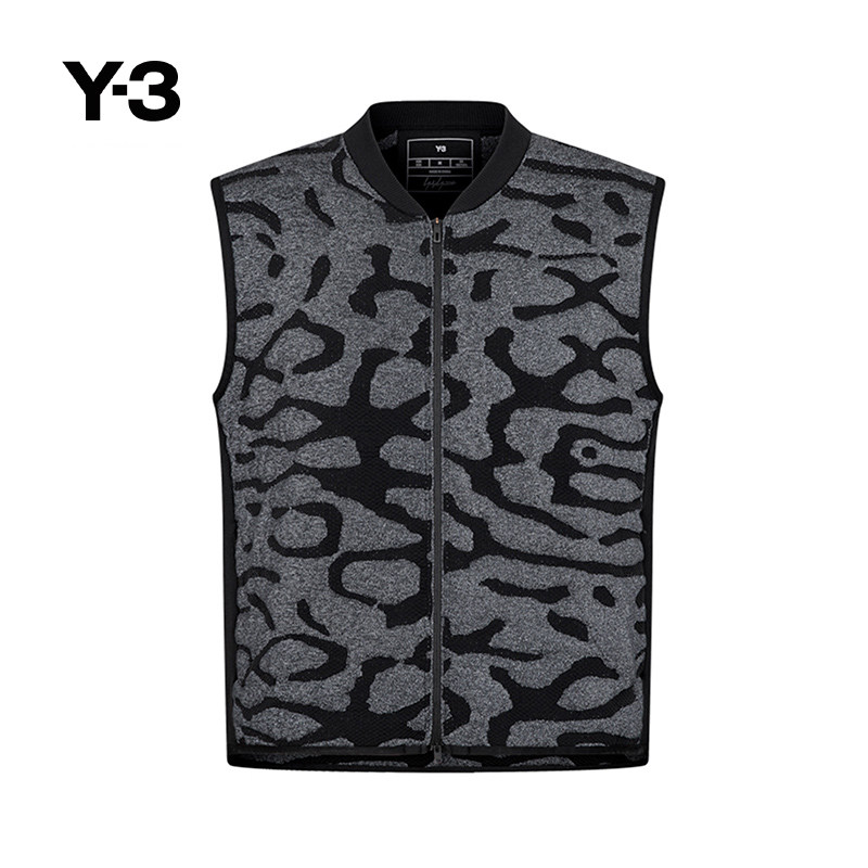 [抢先加购]Y-3/Y3山本耀司男士时尚马甲拉链开衫背心IX0005