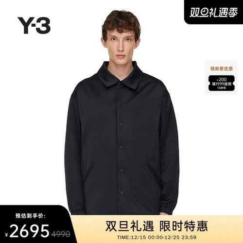 Y-3/Y3山本耀司2025秋冬新品男女同款休闲涂鸦印花夹克外套JW4626