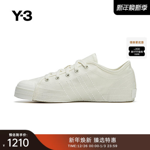 Y-3/Y3山本耀司款鞋子系带休闲鞋情侣款运动鞋板鞋潮IF2040