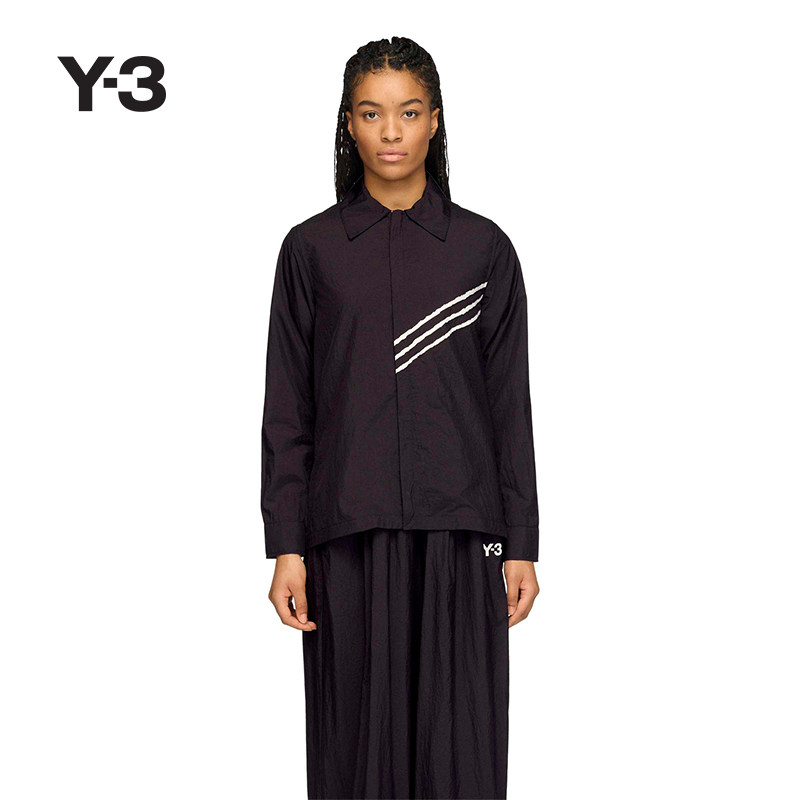 [新品首降]Y-3/Y3山本耀司新品女士潮流时尚休闲衬衫KF1193 - 实物图