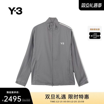 Y-3/Y3山本耀司秋季男女同款条纹外套运动休闲宽松夹克JE3448