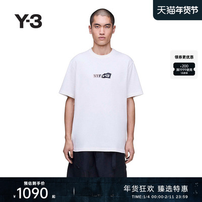 山本耀司Y3春季新品短袖T恤