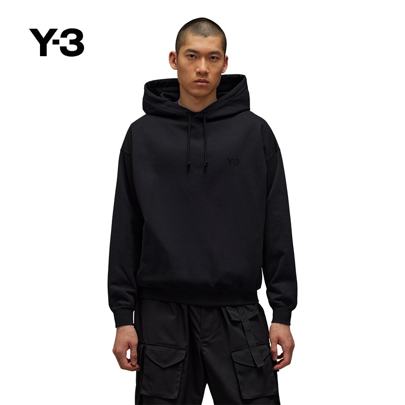 Y-3/Y3山本耀司春季男女时尚卫衣经典运动休闲连帽重磅IW0078