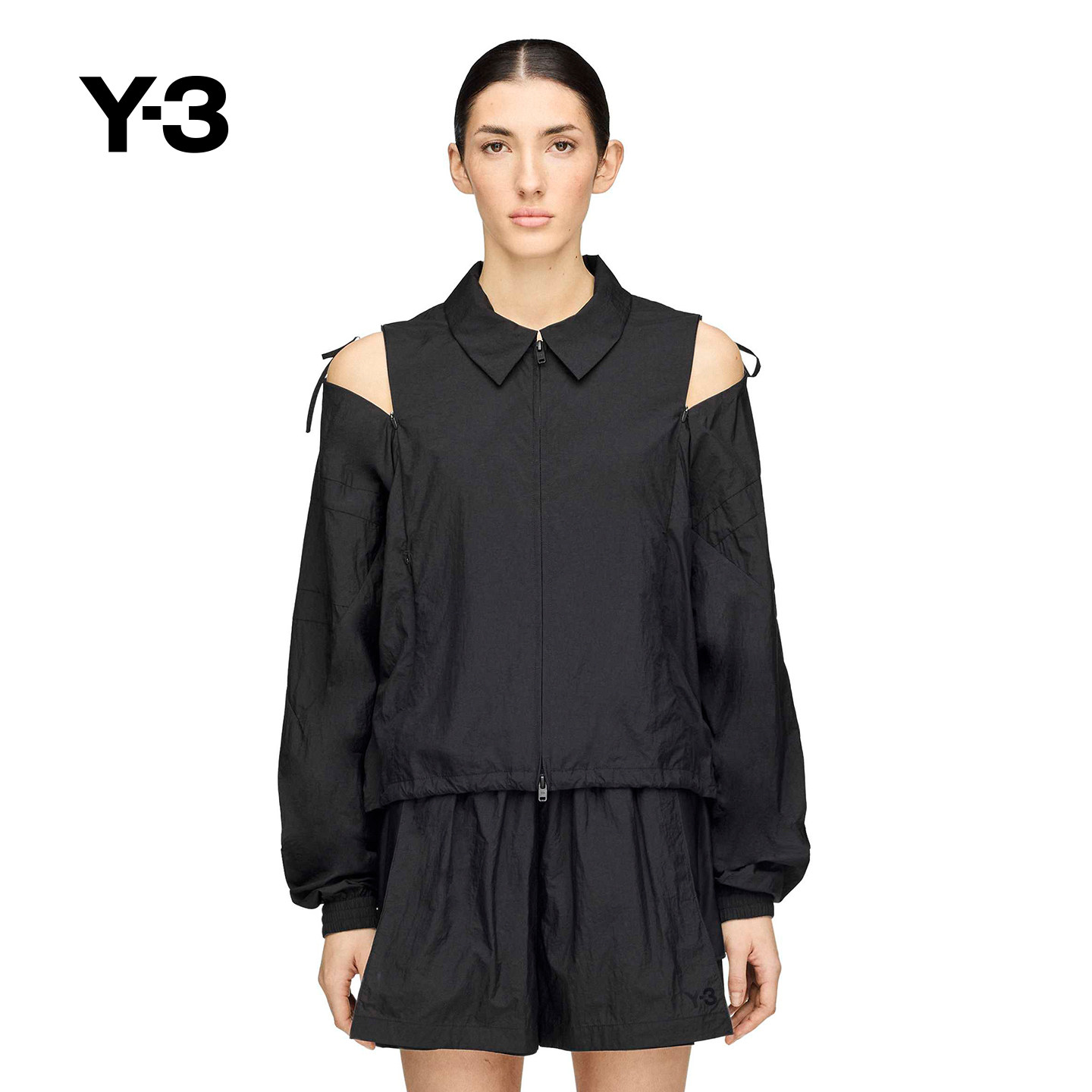 [新品首降]Y-3/Y3山本耀司女士简约休闲运动夹克外套KH3047