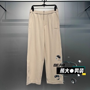 休闲百搭直筒运动长裤 B2GMF3440太平鸟男装 时尚 新款 629 2025秋季