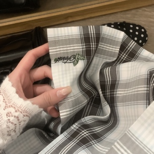 甜猫酱原创【雪森】正版jk格裙校供感半身裙女学院风日系百褶裙