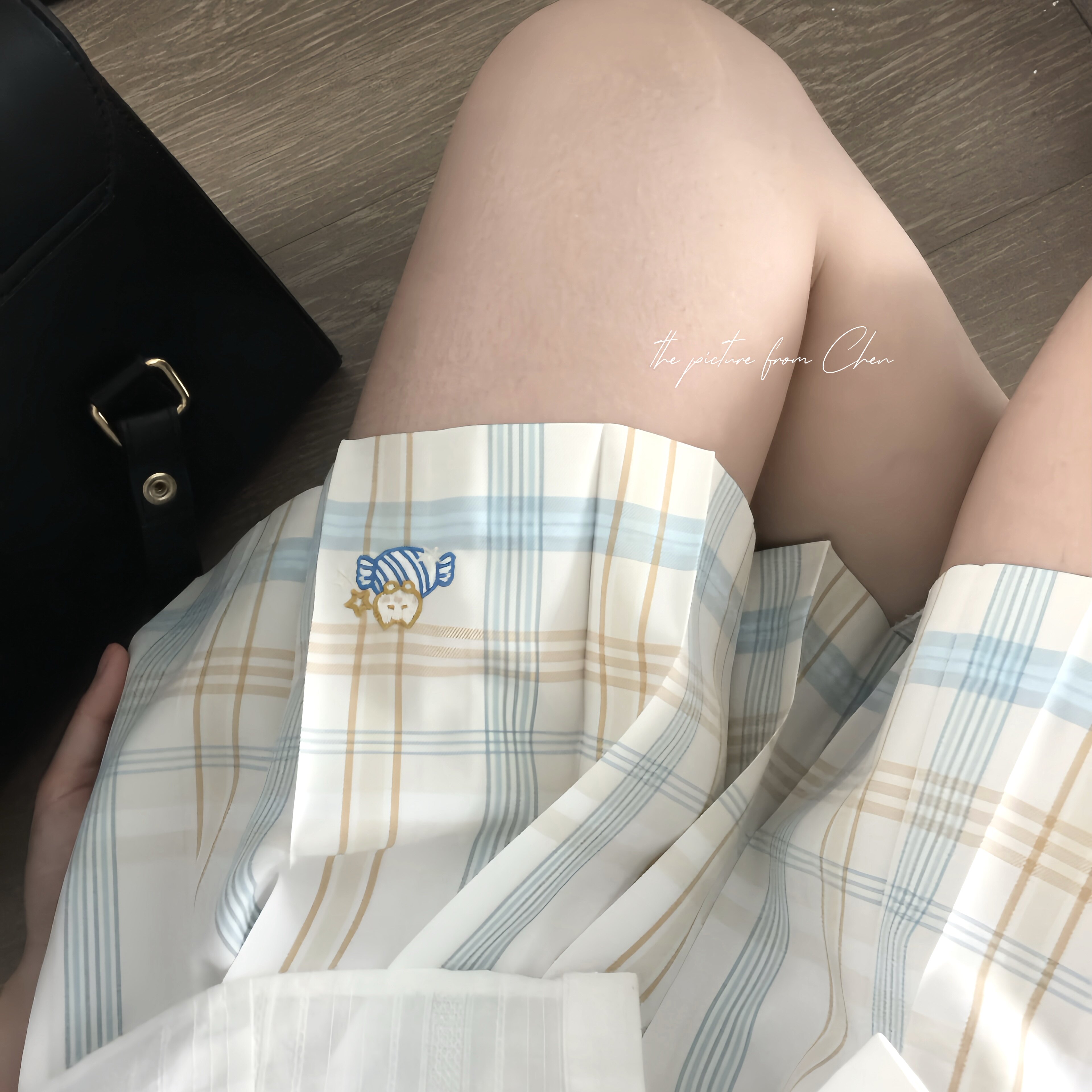甜猫酱原创【糖果喵】正版jk格裙JK半身裙女学院风日系百褶裙