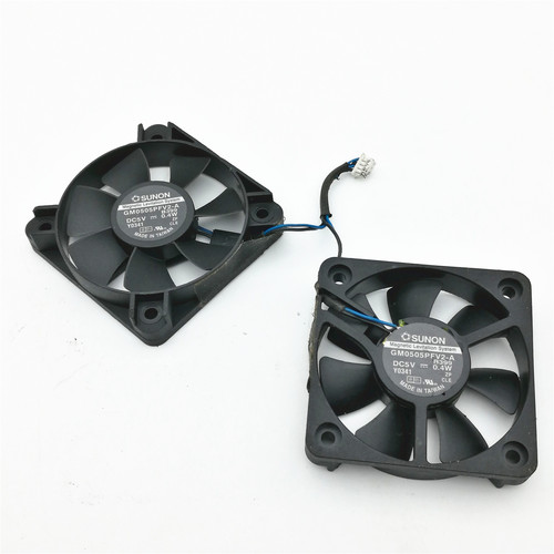 原装SUNON/建准 GM0505PFV2-A 5V 0.4W 5010 2线静音散热风扇5CM