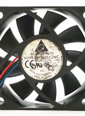 原装台达 AFB0612MC 6015 12V 0.17A 6cm 电源 CPU散热风扇小风机