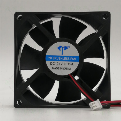 全新直流 5V 12V 24V 48V 8025 8cm 电源 变频器 机箱 散热风扇