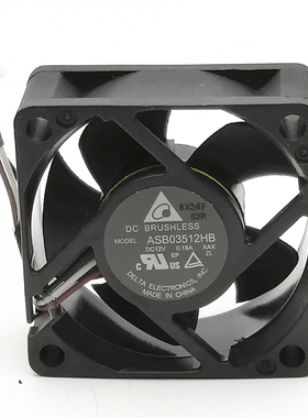 全新原装台达 ASB03512HB XAX 3515 3.5CM 12V 投影机散热3线风扇