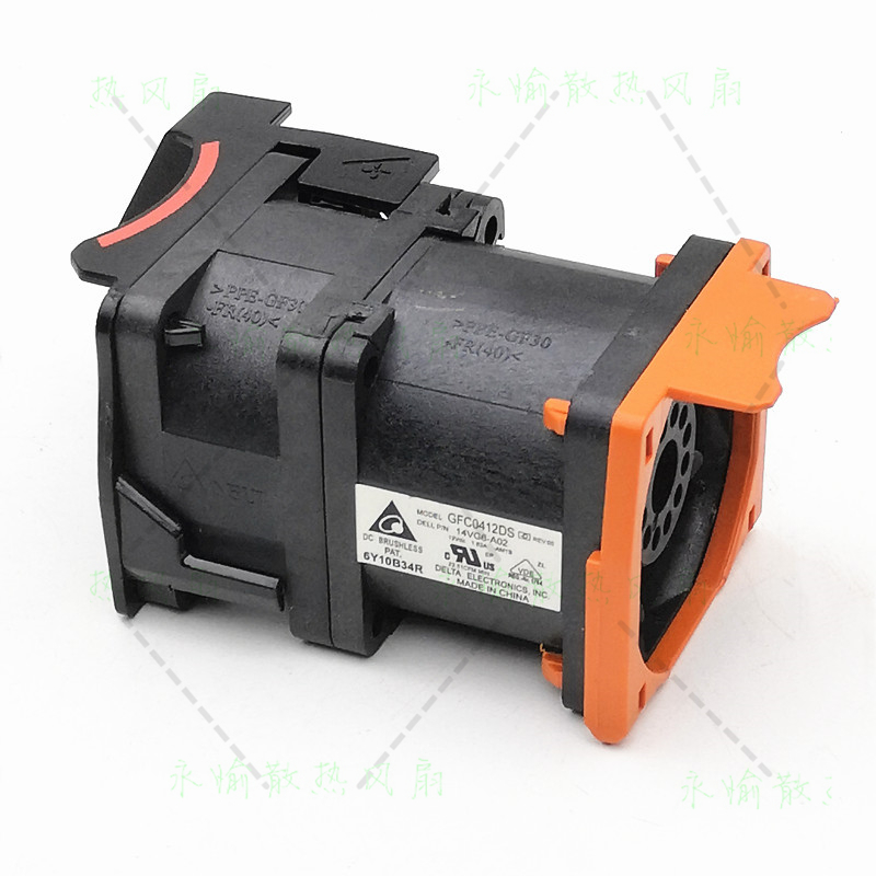 全新 GFC0412DS 14VG6-A02 0F1YN7 DELL R620 R630服务器散热风扇
