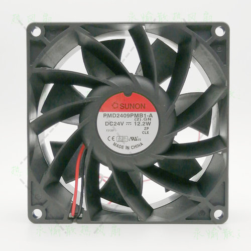 全新建准 9038 24V 12.2W PMD2409PMB1-A 9CM  变频器风扇 风机