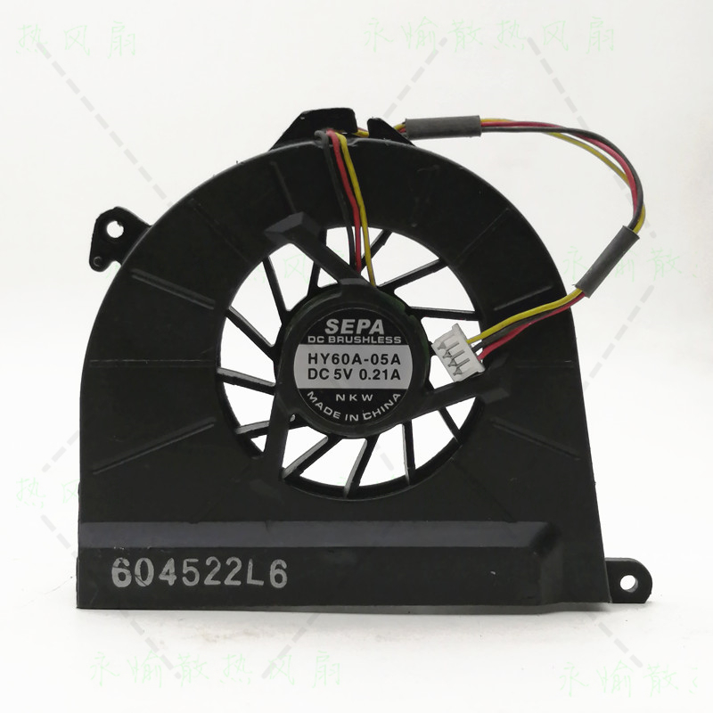 SEPA HY60A-05A 5V 0.21A 方正T630N 风扇 笔记本CPU风扇