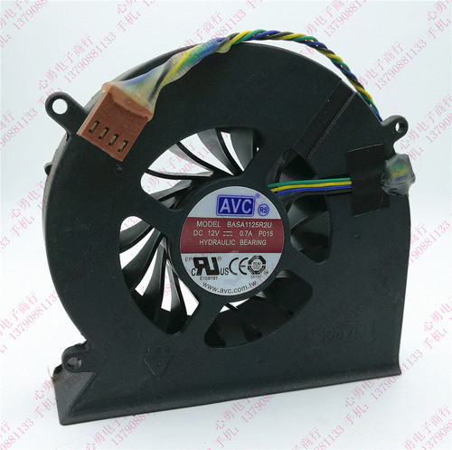原装AVC BASA1125R2U 12V 0.7A 一体机笔记本电脑CPU散热风扇风机