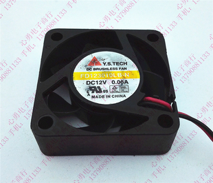 FD123010LB 3010 Y.S.TECH 0.06A 山 12V 液压静音风扇2线 元