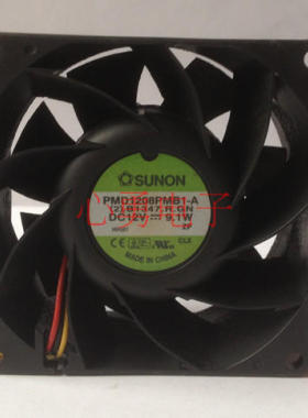 原装正品SUNON/建准散热风扇PMD1208PMB1-A DC12V 9.1W 8038