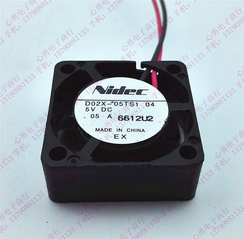 全新原装nidec硬盘散热风扇D02X-05TS1 04 12V 0.04A 2510 2.5CM