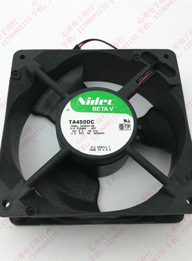 正品nidec B33534-55 DC24V 0.45A 12038 2线变频器大风量风扇