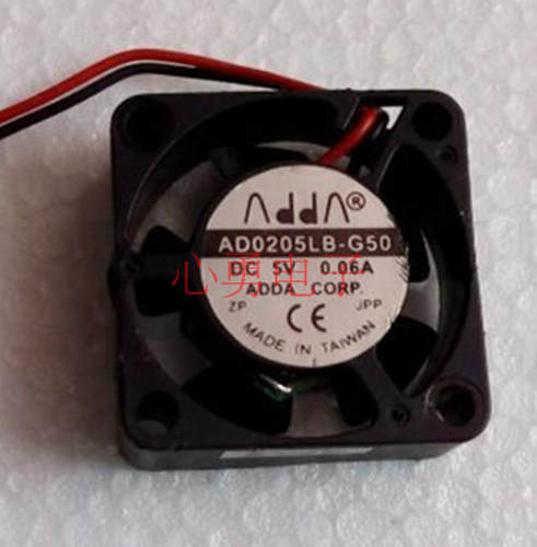 原装正品ADDA/协喜散热风扇AD0205LB-G50 DC5V 0.06A 2线2510