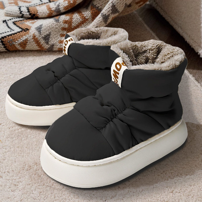 防水棉拖鞋男士冬季高帮保暖加绒加绒休闲外穿防水羽绒布保暖棉靴,居家布艺,居家棉拖/棉鞋,淘宝优惠券,粉丝福利购,淘宝优惠卷