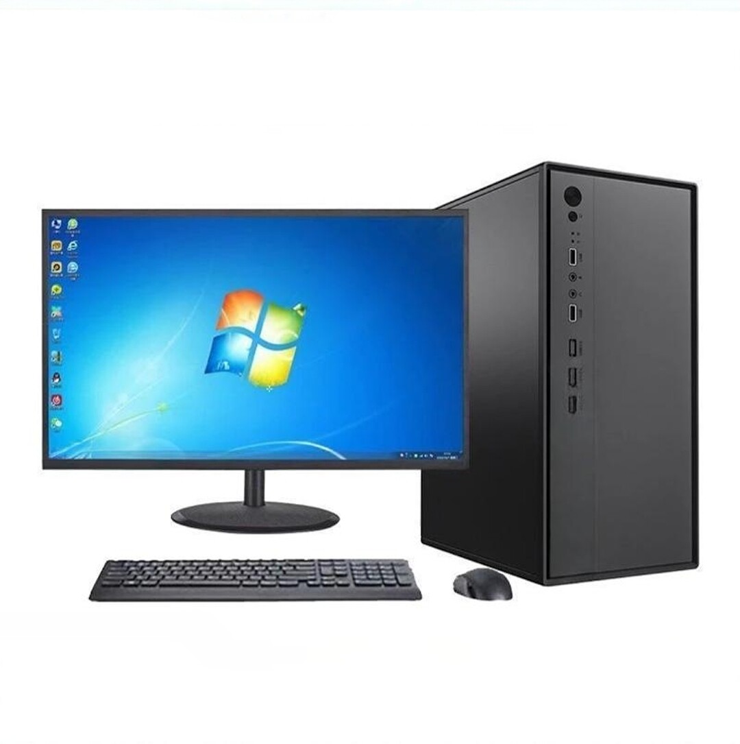 办公电脑台式主机全套整机小型主机家用网课酷睿i5i7