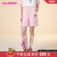 LALABOBO24早秋新款 WXZD15 LBDB 甜美可爱高腰简约针织休闲短裤 女
