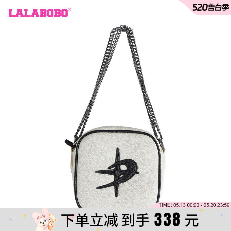 LALABOBO24早秋新款潮流时尚简约休闲百搭星月链条包|LBDB-WQXL12
