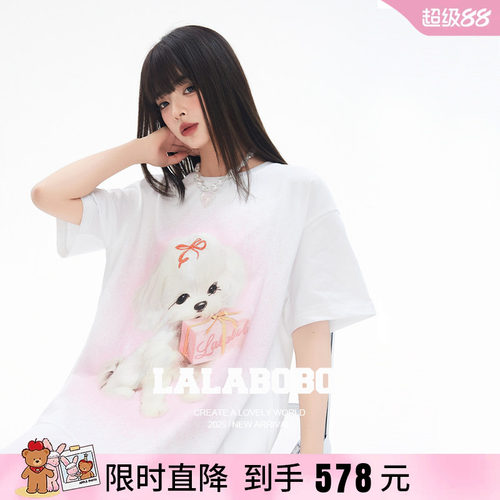 LALABOBO泡芙礼物连衣裙