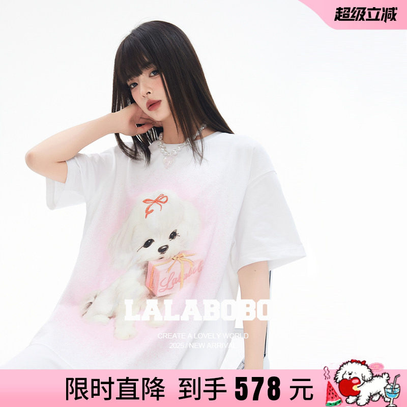 LALABOBO泡芙礼物连衣裙