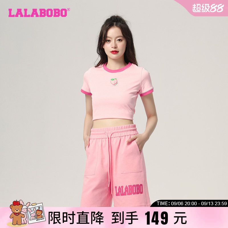 LALABOBO春夏LALABOBO高腰宽