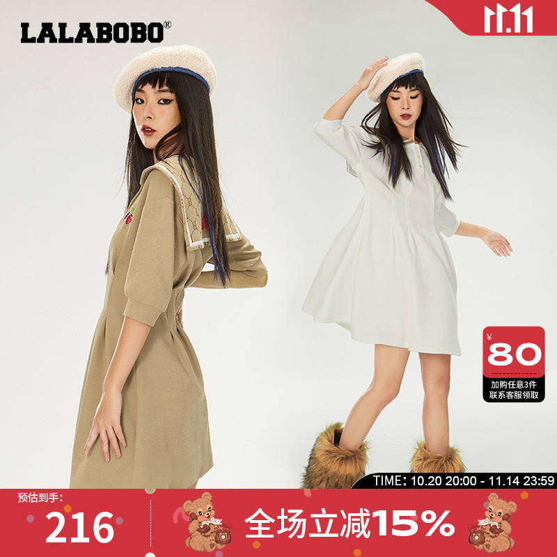 LABO美式新漂亮高级气质女连衣裙