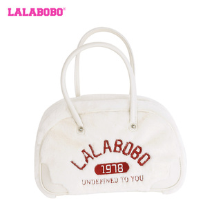 LBCC LALABOBO早秋新品 街头可爱风复古运动手拿包女 美式 WQXL14 款