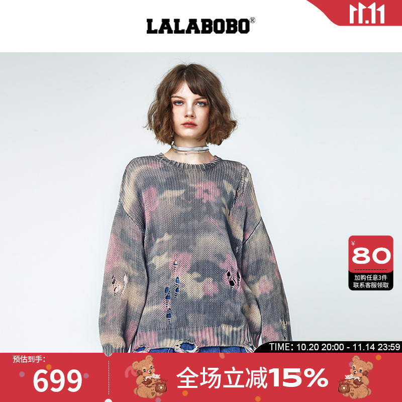 LALABOBOLALABO套头圆领