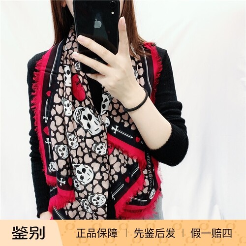 ALEXANDERMCQUEEN/麦昆方巾