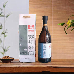 正品6度苏州桥特产桂花米酒桂花米酿糯米甜酒女生微醺老字号酒厂